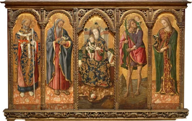 Madonna and Child with Saints